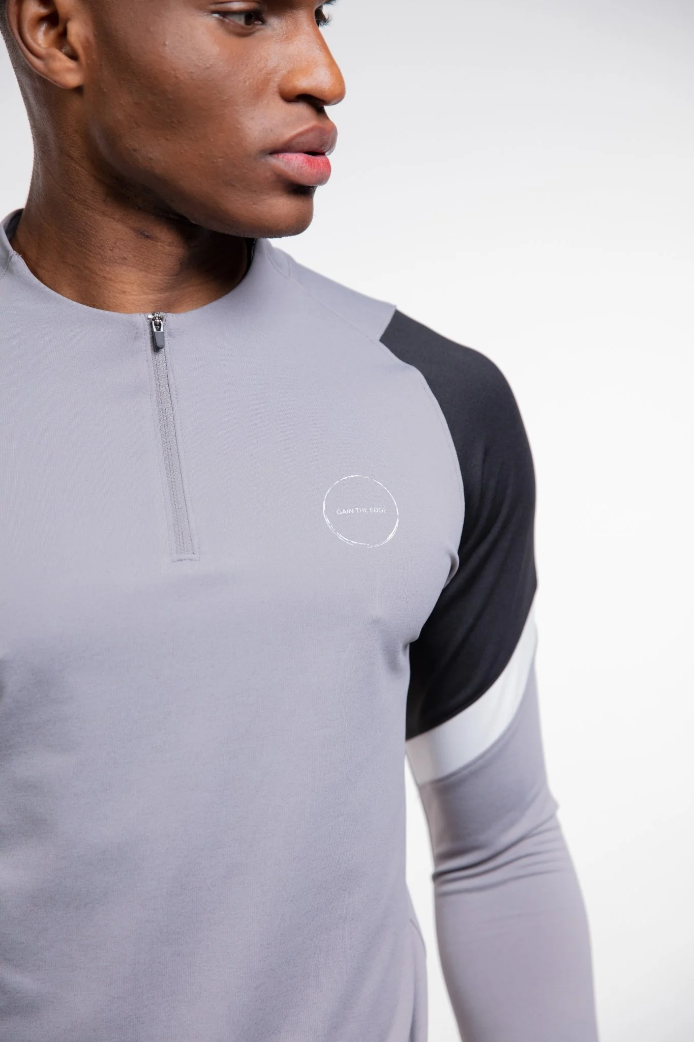 Elite Performance Top In Grey - Image 3