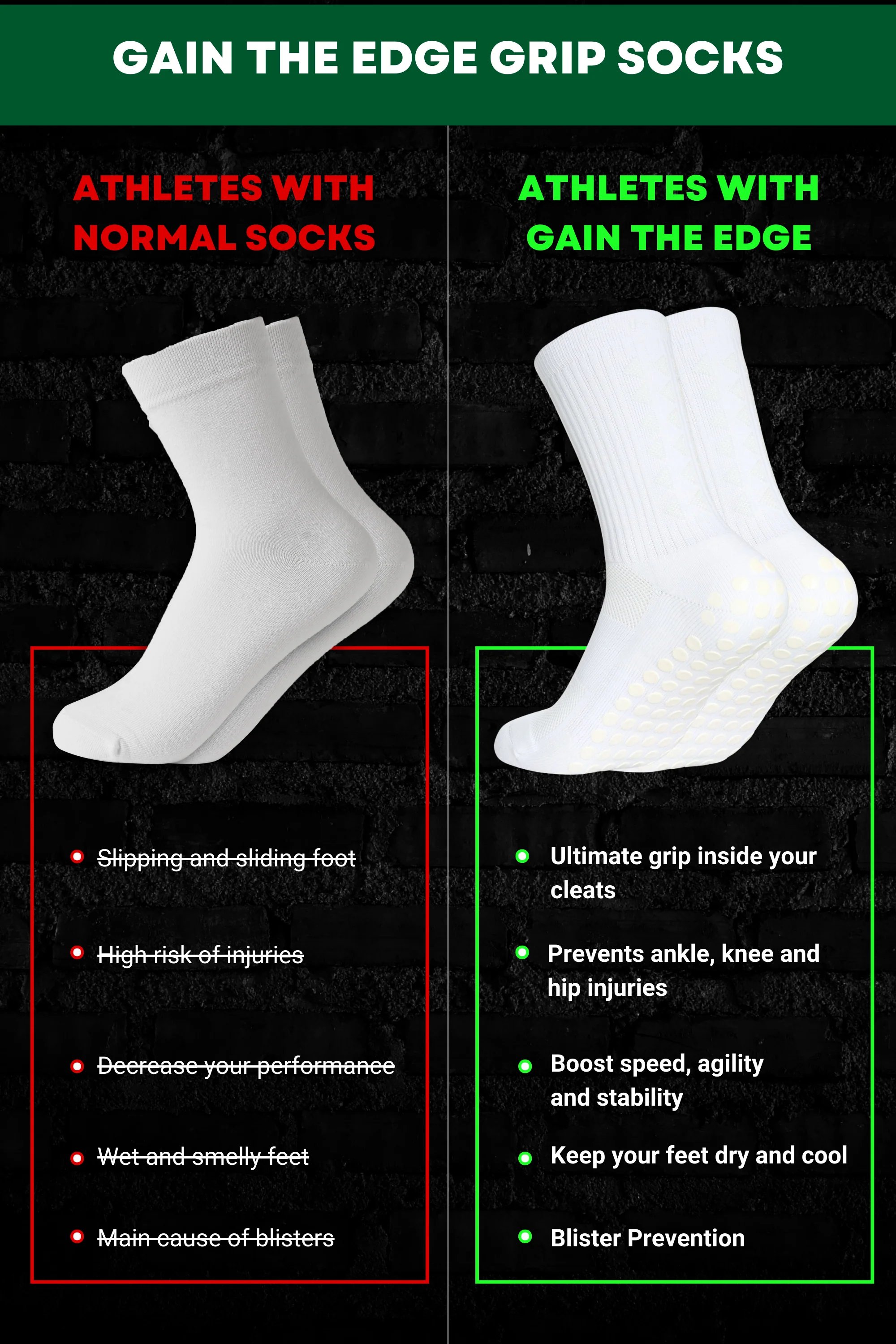 GRIP SOCKS 3.0 midcalf length - WHITEOUT EDITION - Image 4
